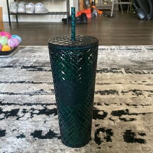 Green Starbucks cup